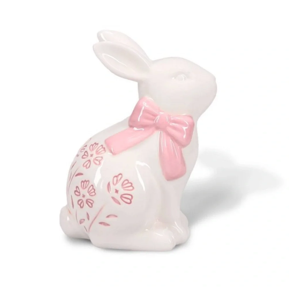 New Full Set of 3 Ceramic Floral Figurals: Duck, Hen, & Bunny from Target 2026
